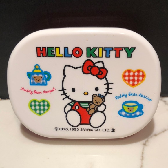 Sanrio Other - HELLO KITTY Vintage 1993 Plastic Container with Compartments💕💕💕
